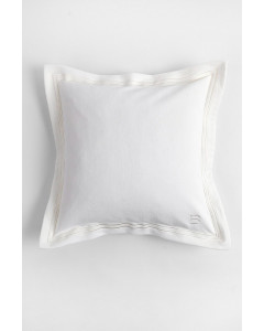 Cassia cushion cover, ivory