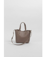 5th Avenue bag, natural grain leather, taupe
