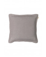 Arona-tyynynpäällinen koristereunuksella, 45x45cm, frosty grey