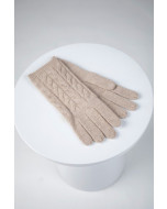Bellecote cashmere gloves, oat