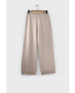 Bellecote cashmere trousers, XS-XL, oat