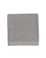 Como towel with a logo, several sizes, stone grey