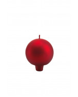 Velvet festivo -kynttilä, 6cm, punainen