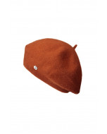 St. Marcel beret, one size, rust