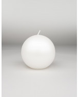 Velvet balll candle pearl