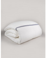 Balmuir Duvet cover with classic double-line embroidery. High-quality sheets with 300TC. 
